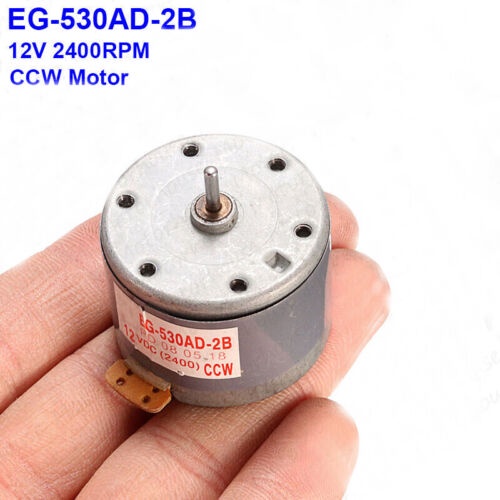 Micro 530 เครื่องบันทึกมอเตอร์ EG-530AD-2B DC 12V 2400RPM รูปที่ 2
