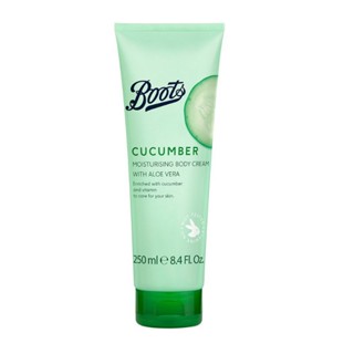 Boots Cucumber Moisturising Body Cream With AloeVera 250ml.