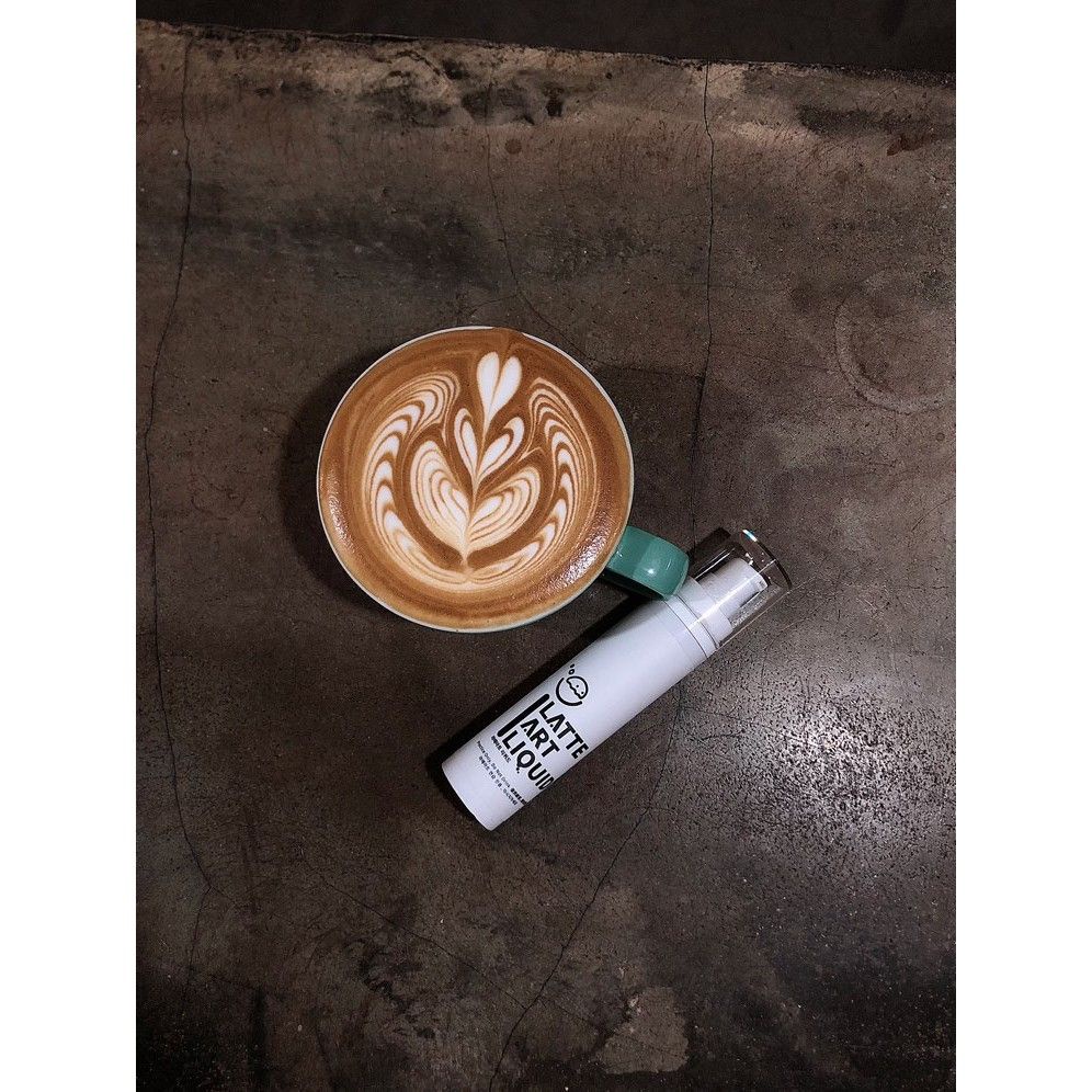 Latte Art Liquid และ Superpressoใช้แทนนม แทนกาแฟ เพื่อฝึกซ้อม เท Latte Art ☕️ - รูปที่ 3