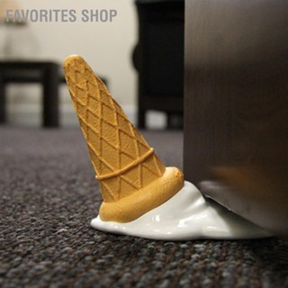 Favorites Shop Door Stoppers Lovely Ice Cream Appearance Vivid Details Wedges for Homes Office Cafe