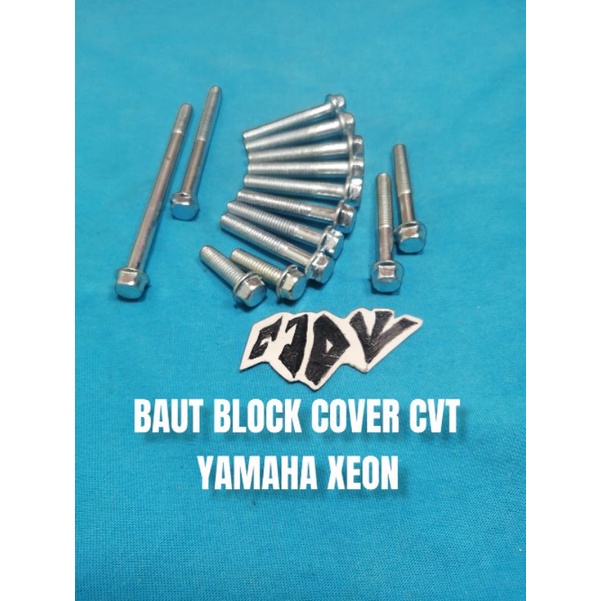 CVT BLOCK ฝาครอบ CVT BLOCK YAMAHA XEON T8 KEY