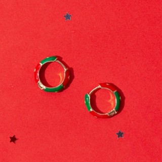 Merry hoop earring (Xmas22 Collection)