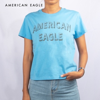 American Eagle Branded Opp T-Shirt เสื้อยืด ผู้หญิง แขนสั้น  (NWTS 037-8498-426)