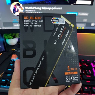 WD BLACK SN770 M.2 NVMe Gen4 2280 (ของใหม่ มือ 1)