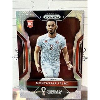 2022 Panini Prizm FIFA World Cup Qatar ทีมตูนิเซีย 🇹🇳 เบสการ์ด