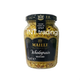 MAILLE Whole Grain Mustard 210g.โฮลเกรนมัสตาร์ด ขนาด 210 กรัม