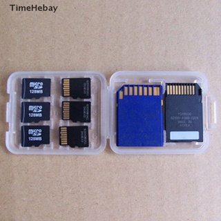 Timehebay กล่องเก็บการ์ดหน่วยความจํา Micro SD TF SDHC MSPD 8 ช่อง EN