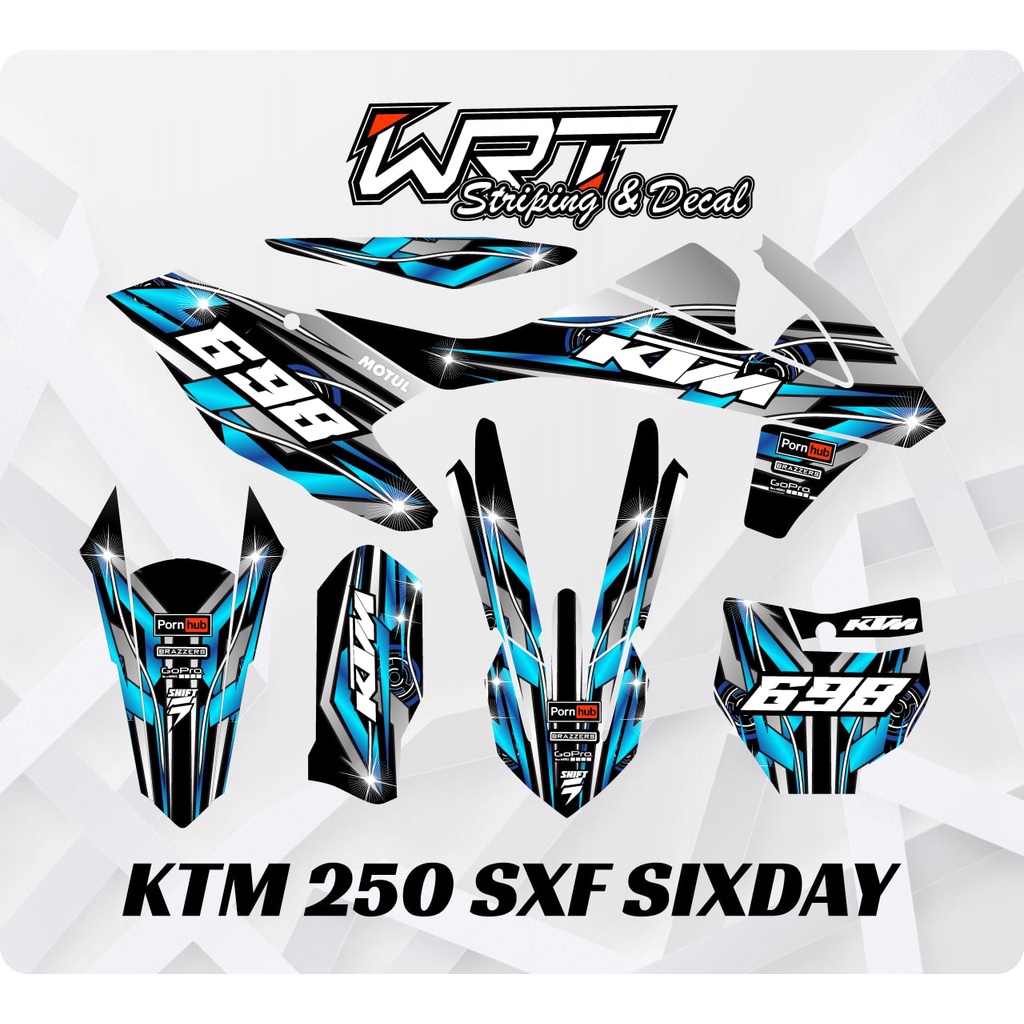 KTM 250 Hologram Decal - KTM 250 2017 Cool racing Sticker