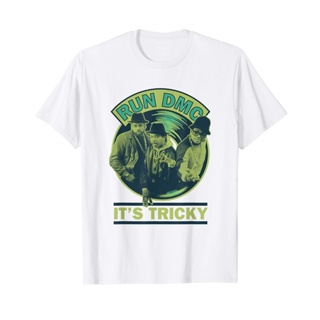 เสื้อยืด พิมพ์ลาย Run Dmc ItS Tricky Green สําหรับผู้ชาย