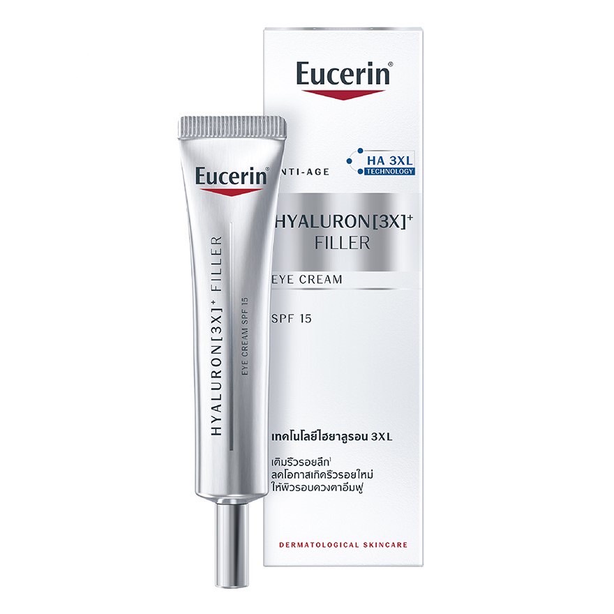 (Exp.2026) Eucerin Hyaluron[3X]+ Filler Eye Cream 15ml