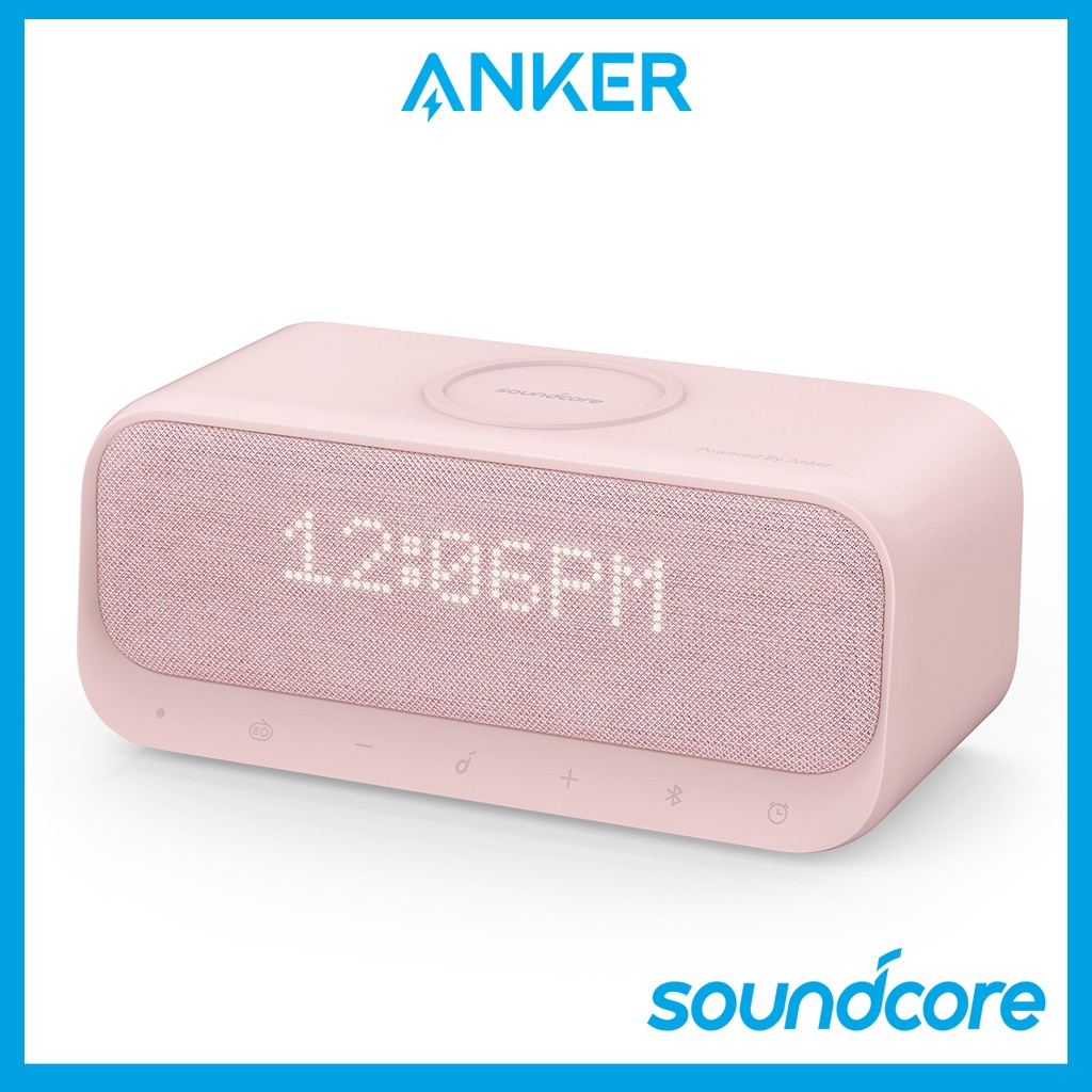 Anker Soundcore Wakey Bluetooth Speaker With Wireless Charger Alarm