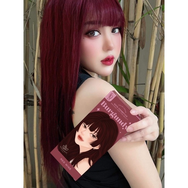 (พร้อมส่งทุกสี)🎨KOTA Color Cream ยาย้อมผม มี 6 เฉดสี 100 ml. สีย้อมผมออแกนิค KOTA COSMETIC