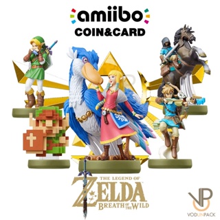[amiibo Coin] Zelda Breath Of The Wild ชุด Card หรือ ซื้อแยก Coin NFC Nintendo switch อะมิโบ้ เซลด้า การ์ด