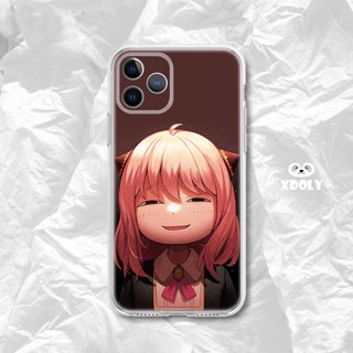 Spy×family เคสโทรศัพท์มือถือ ซิลิโคนนุ่ม ใส ลายการ์ตูนอะนิเมะ Anya Forger ตลก สําหรับ iphone 14 PLUS 13 PRO 12 MINI 11 XR 6S XSMAX 7 8 SE2020 X 6PLUS XS