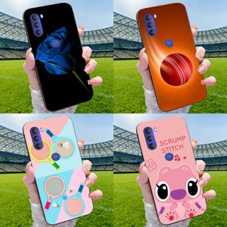 เคสโทรศัพท์มือถือ ซิลิโคนนิ่ม ปิดด้านหลัง ลายการ์ตูนบาสเก็ตบอล World Cup หลากสี สําหรับ Motorola Moto G51 G71