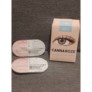 [ส่งต่อแยกข้าง] i-DOL LENS รุ่น CANNAROZE สี Beige Brown คอนแทคเลนส์รายปี ค่าสายตา -2.0 และ  -3.5 color contact lens