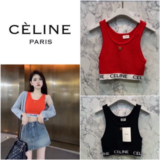 เสื้อ CROP กล้าม CELINE KNITT 2022SS