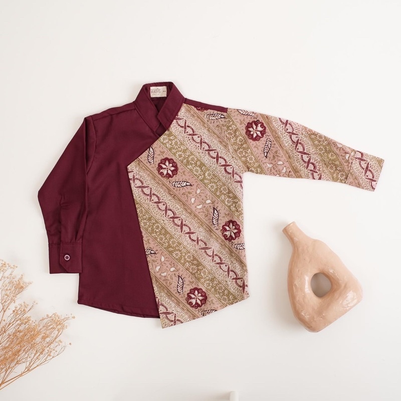 KEMEJA Bekids เสื้อบาติกเด็กชาย อเดลลิน
