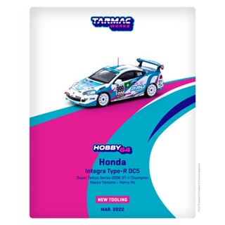 Tarmac Works 1/64 HOBBY64 Honda Integra Type-R DC5 Super Taikyu Series 2006 ST-4 Champion