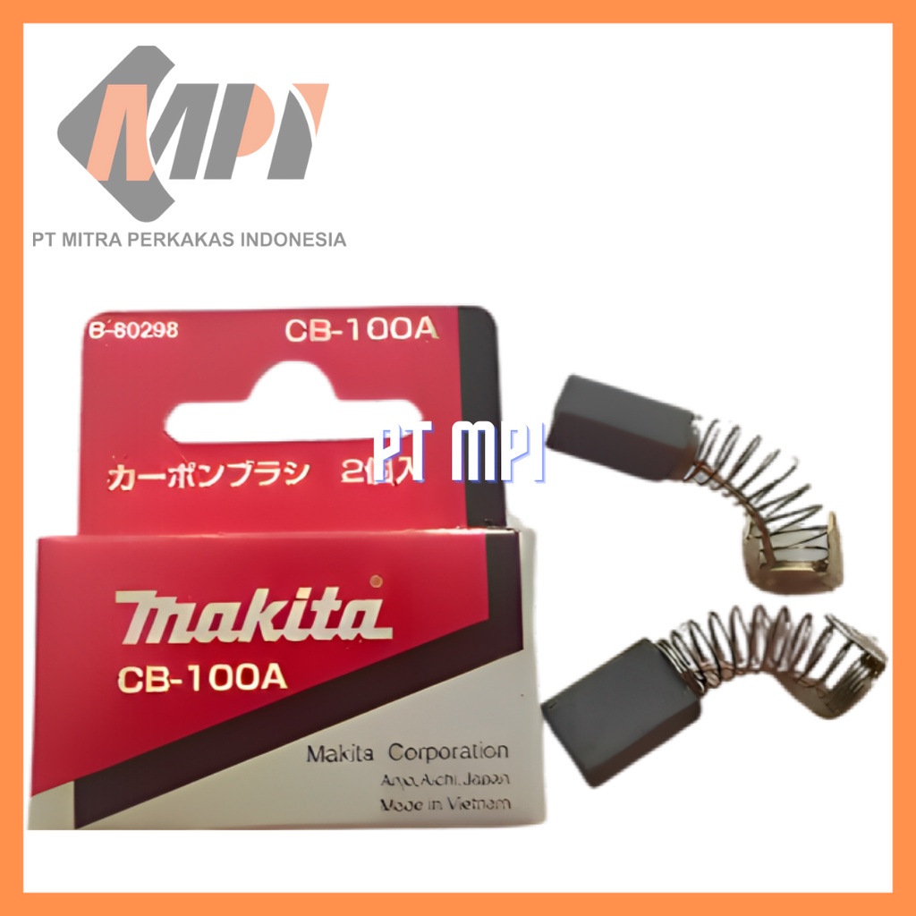 แปรงคาร์บอน Makita 100 A / CB100A / CB-100A / CB 100 A B-80298
