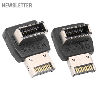 Newsletter อะแดปเตอร์เมนบอร์ดคอมพิวเตอร์ Usb3.1 Typee 90 องศา