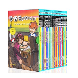 หนังสือวรรณกรรม A to Z Mysteries box set 26 เล่ม The complete collection ภาษาอังกฤษ ปกอ่อน