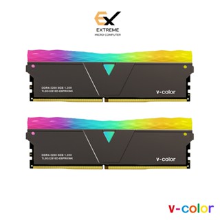 แรมพีซี 16GB (8GBx2 DDR4 3200/3600/4133 MHz) v-color PRISM PRO RGB