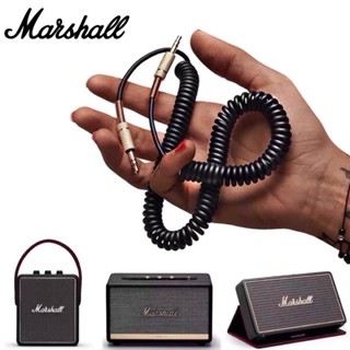 Marshall AUX Cable 3.5mm สาย AUX Marshall 3.5มม มี สีดำ และ สีขาว ส่งไวจาก กทม.