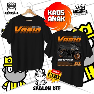 Kaos Anak Honda Vario 160 Brand New Perfection V2 Distro หวีผ้าฝ้าย 30S - Arsakha Clothing