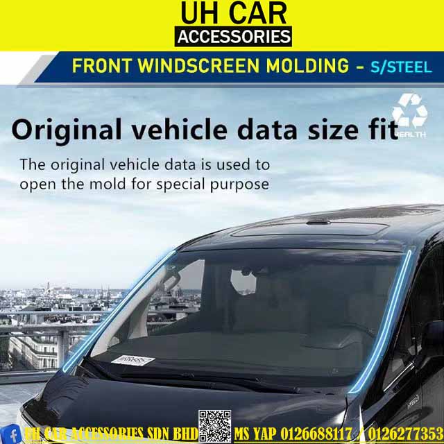 TOYOTA VELLFIRE ALPHARD 30 2015-2022 กระจกหน้ารถด้านหน้าด้านข้างแผงตัดแต่ง