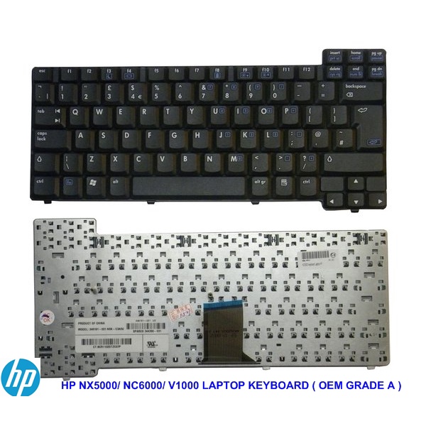 แป้นพิมพ์แล็ปท็อป HP NX5000 / NC6000 / V1000 ( OEM GRADE A )