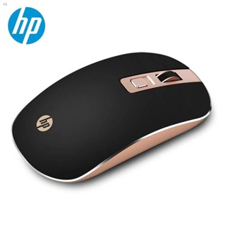 HP S4000 Silent Wireless Mouse เมาส์สำหรับสำนักงานธุรกิจสีดำสำหรับแล็ปท็อปคอมพิวเตอร์พีซี