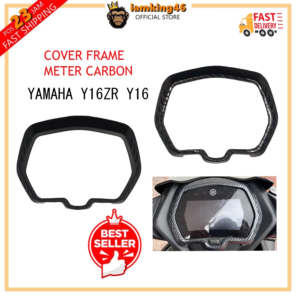 Y16ZR เมตรฝาครอบกรอบเมตรคาร์บอนกรอบเมตร Yamaha Y16 คาร์บอนกรณี y16zr mxking155 vva ex155