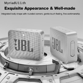 Myriadu JBL GO2 ลําโพงบลูทูธไร้สาย ipx7 กันน้ํา แบบพกพา พร้อมไมโครโฟน