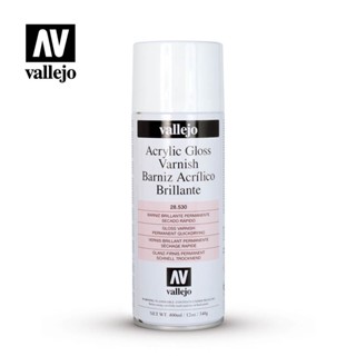 Vallejo Aerosol 28.530 Gloss Varnish 400 ml 8429551285308 (สี)