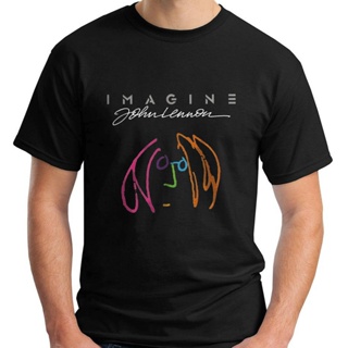 [COD] {พร้อมส่ง เสื้อยืดผ้าฝ้าย 100% พิมพ์ลาย IMAGINE BEATLES พลัสไซซ์ ไซซ์ XS-6XL สําหรับผู้ชายS-5XL