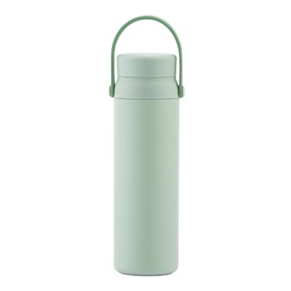 FREEHOME กระติกสุญญากาศ LOCKNLOCK TUMBLER 450 มล. สีมิ้นต์ แก้วเก็บความเย็น แก้วเก็บความร้อน