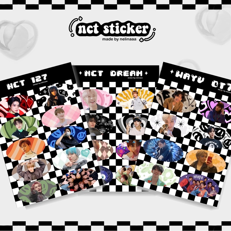 สติ๊กเกอร์ nct (nct 127,nct dream,wayv)