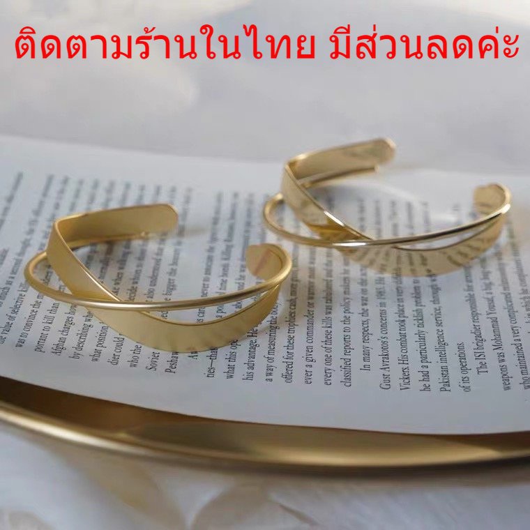 ร้านไทยส่งเร็ว🌟กำไลข้อมือ กำไลเงิน สร้อยข้อมือ เครื่องประดับ สไตล์เกาหลี ข้อมือ เรียบหรู
