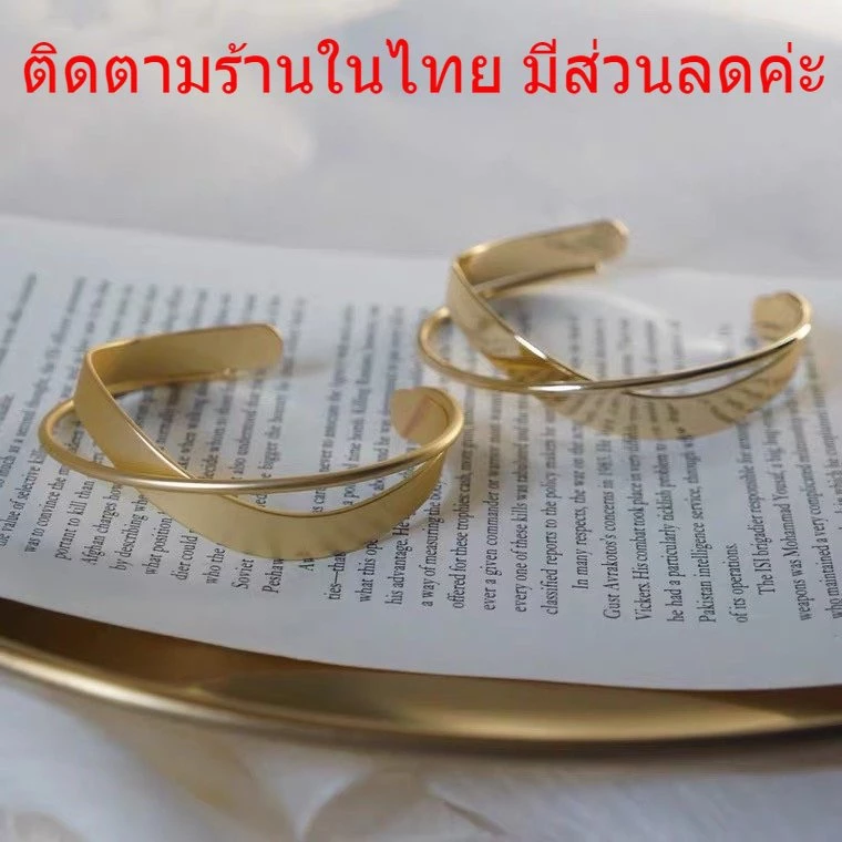 ร้านไทยส่งเร็ว🌟กำไลข้อมือ กำไลเงิน สร้อยข้อมือ เครื่องประดับ สไตล์เกาหลี ข้อมือ เรียบหรู