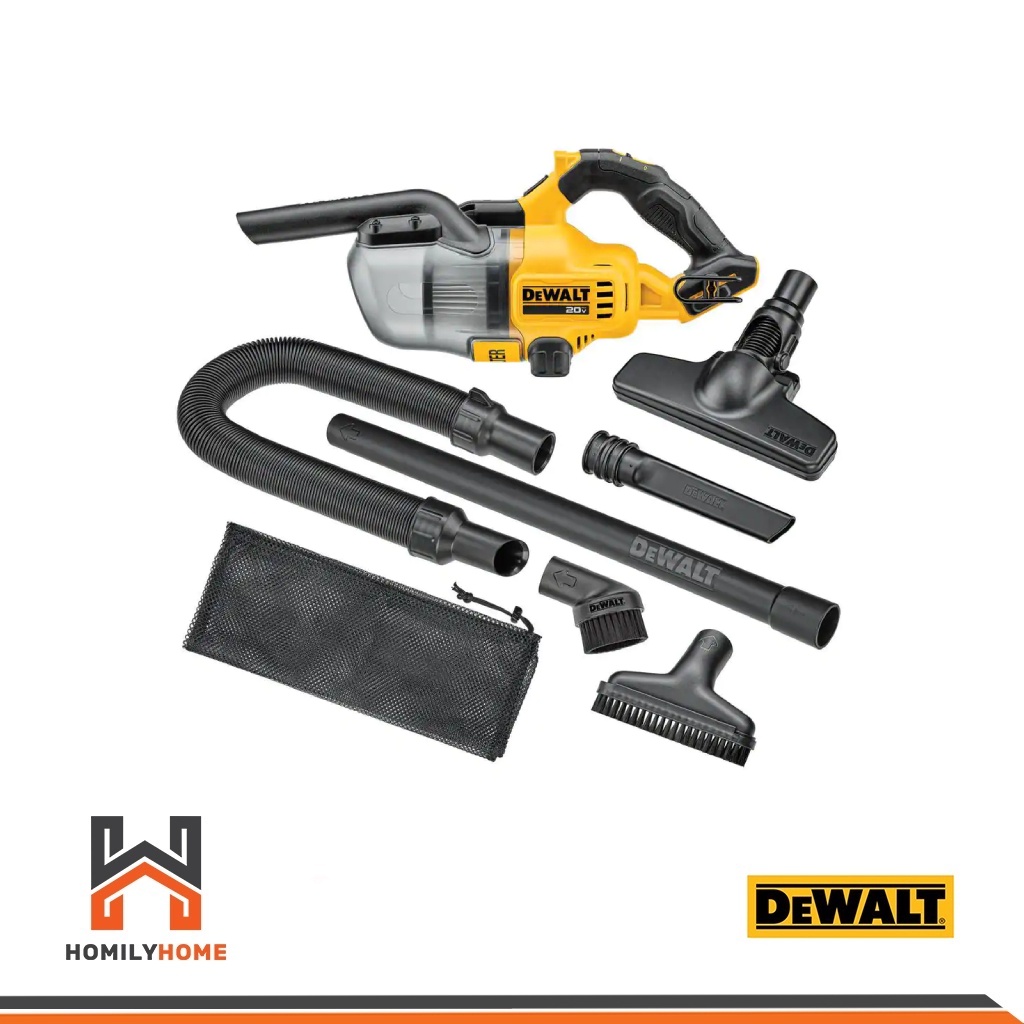 DEWALT เครื่องดูดฝุ่นไร้สาย 20V รุ่น DCV501LN รุ่นแปรงถ่าน เครื่องดูดฝุ่นอเนกประสงค์