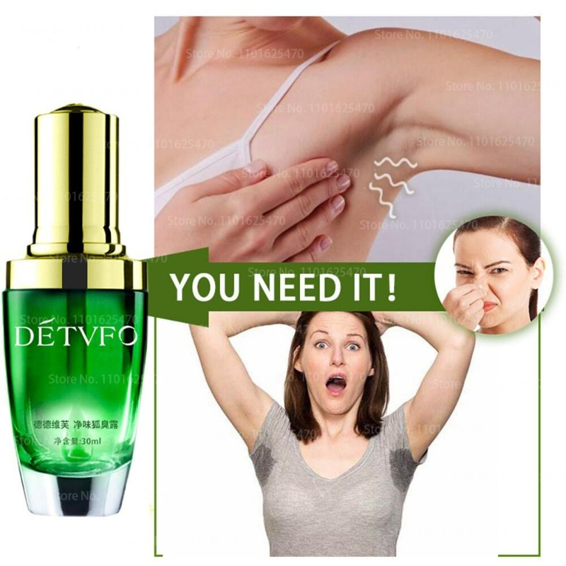Antiperspirant Dew Underarms Dry Body Odor Removal Deodorant Water