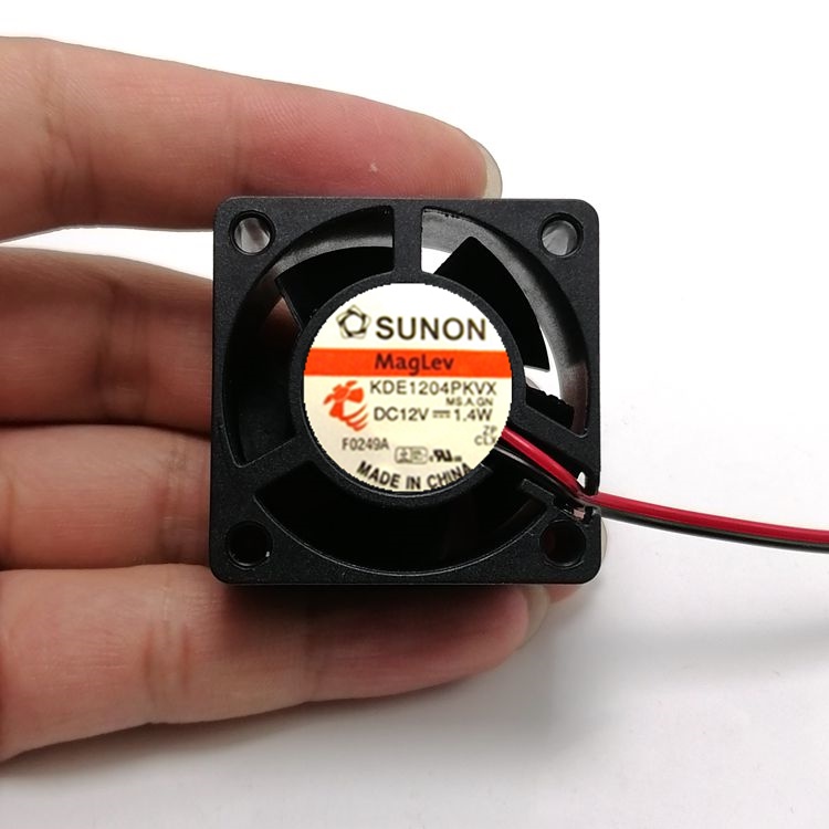 SUNON KDE1204PKVX 4020 12V 1.4W พัดลมสวิตช์ พัดลมพลังงาน