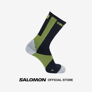 SALOMON XA STABILITY SOCKS สี DRESS BLUE ถุงเท้า Unisex ถุงเท้ากีฬา Trail Running วิ่งเทรล