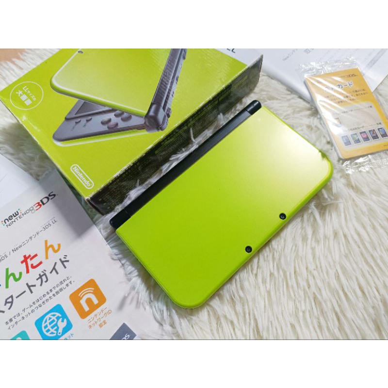New​ ​Nintendo​ 3ds​ LL Limited Edition lime green 💚🍏