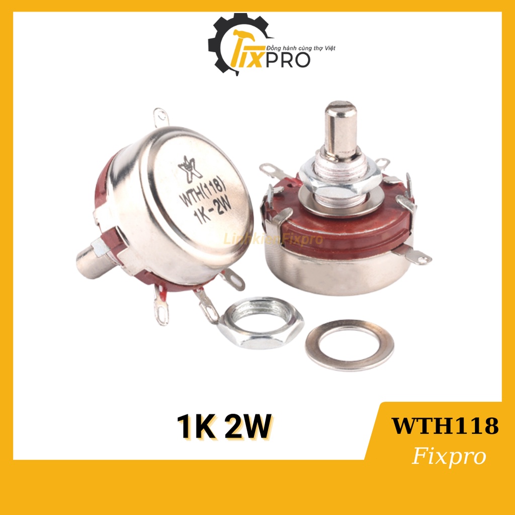 คุณภาพดี WTH118-2W potentiometer