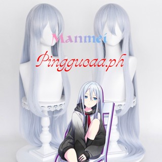 Manmei Anime Project SEKAI COLORFUL STAGE! Yoisaki Kanade Cosplay Wig 80cm/100cm Long Light Blue Hair Heat Resistant Wigs