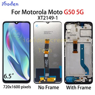 หน้าจอแสดงผล LCD 6.5 นิ้ว สําหรับ Motorola Moto G50 5G Moto G50 5G XT2149-1