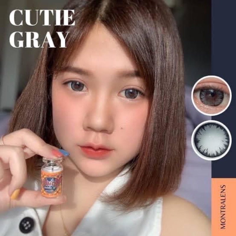Bigeye Gray,Brown Shimmer บิ๊กอาย สีเทา,สีน้ำตาล ✨คอนแทคเลนส์กรองเเสง✨ - รูปที่ 4