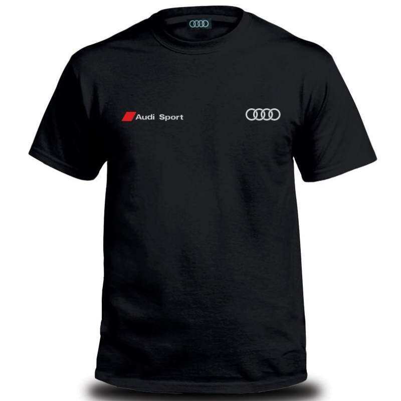 ผู้ชายเสื้อยืด Audi Rs5 กีฬารถแข่ง Streetwear Motorsport Mens Tee เสื้อยืดผ้าฝ้าย Tee